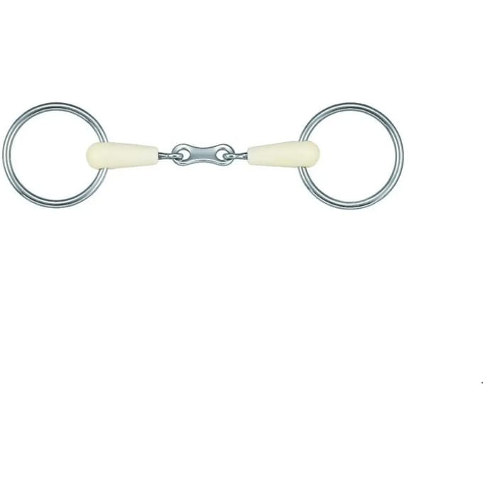 Dubbel bit voor paarden Soyo French Link