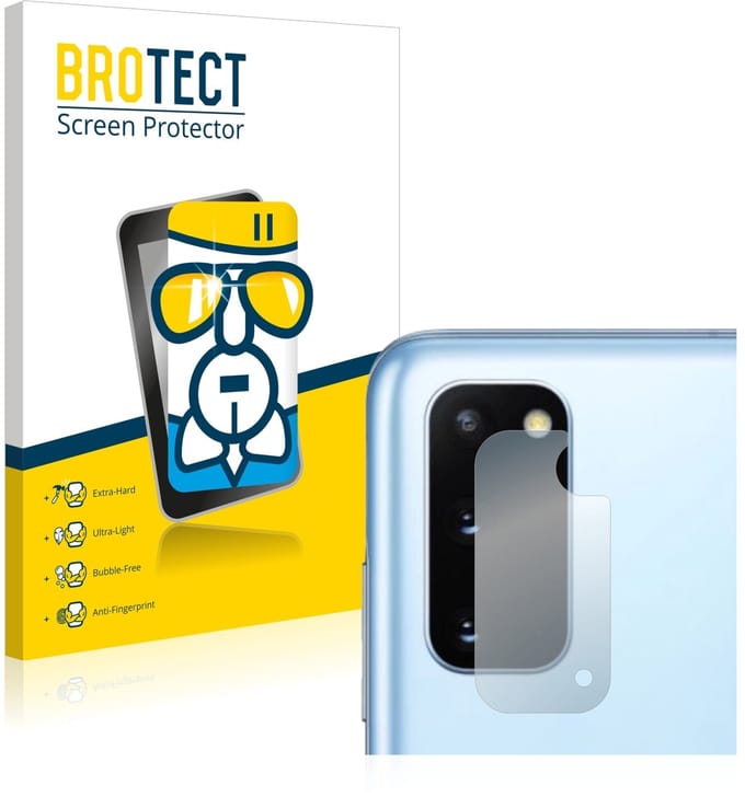 Screenprotector voor Samsung Galaxy S20 / 5G (Camera) Beschermglas transparant