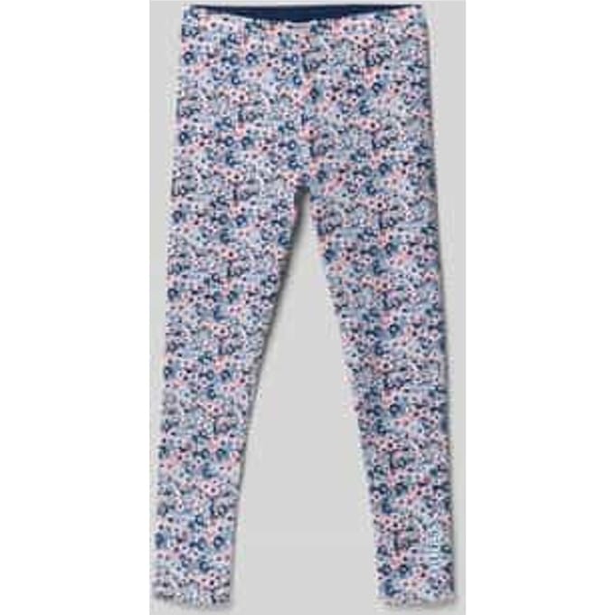 Legging met all-over bloemenprint, model 'Reversible'