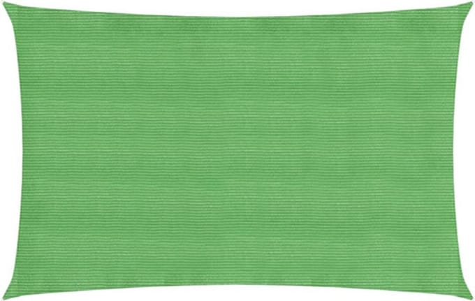 vidaXL - Zonnezeil - 160 - g/m² - 5x8 - m - HDPE - lichtgroen