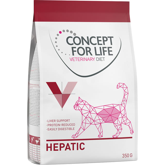 350g Concept for Life Veterinary Diet Hepatic Kattenvoer Droog