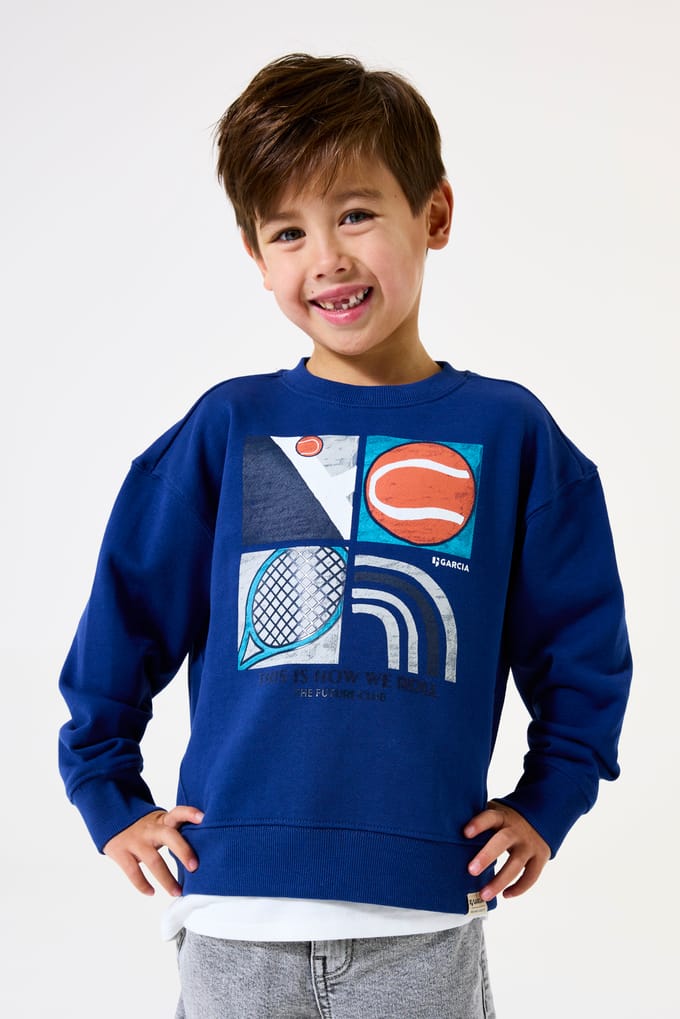 Bedrukte kinderhoodie Garcia This Is How We Roll
