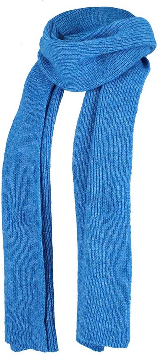 Sarlini Gebreide Langwerpige Sjaal Kobalt Blauw