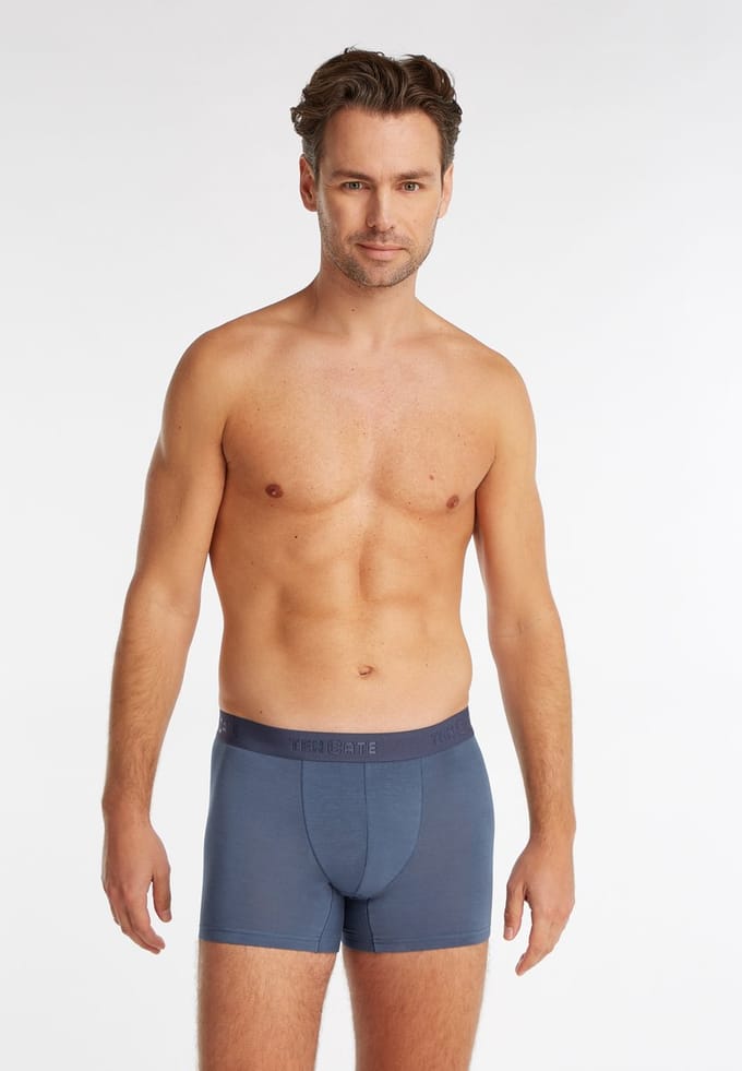 Ten Cate Basics Modal Heren Boxershort Denim Blue