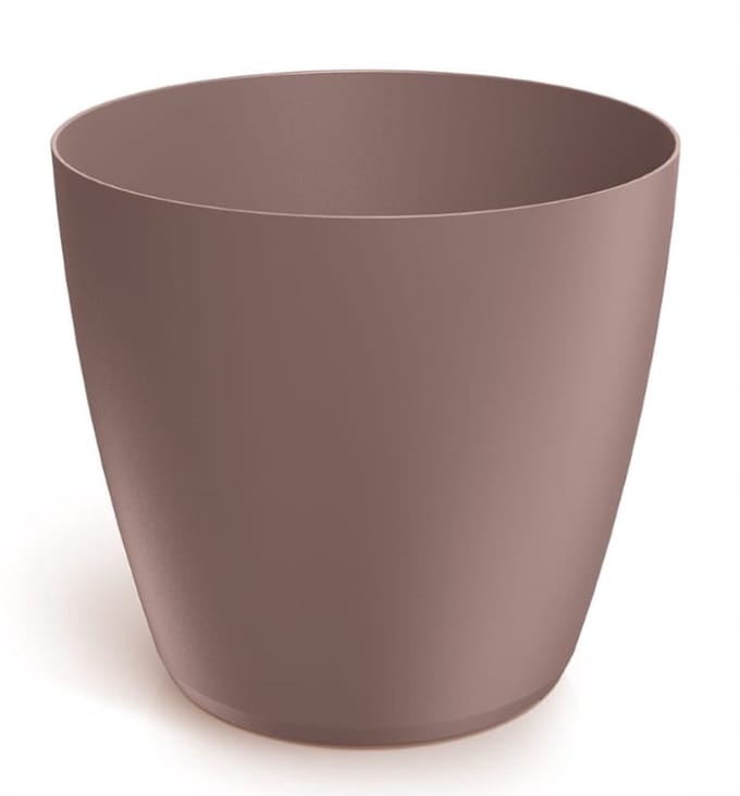 Prosperplast Mate Serie - Bloempot - 11,9x10,9 cm - Marsala - Glad Afwerking