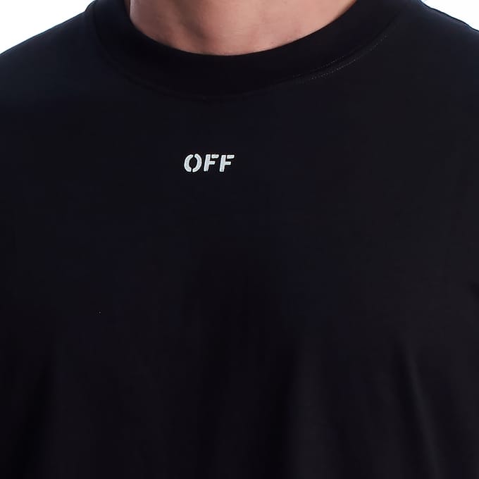 Heren Korte Mouwen T-Shirt Scribble Diags 44MAA120G5J00E1001