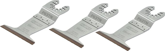 SMART Blades Purple Multitool Zaagblad Bi-metaal - 63x42mm - 3 stuks