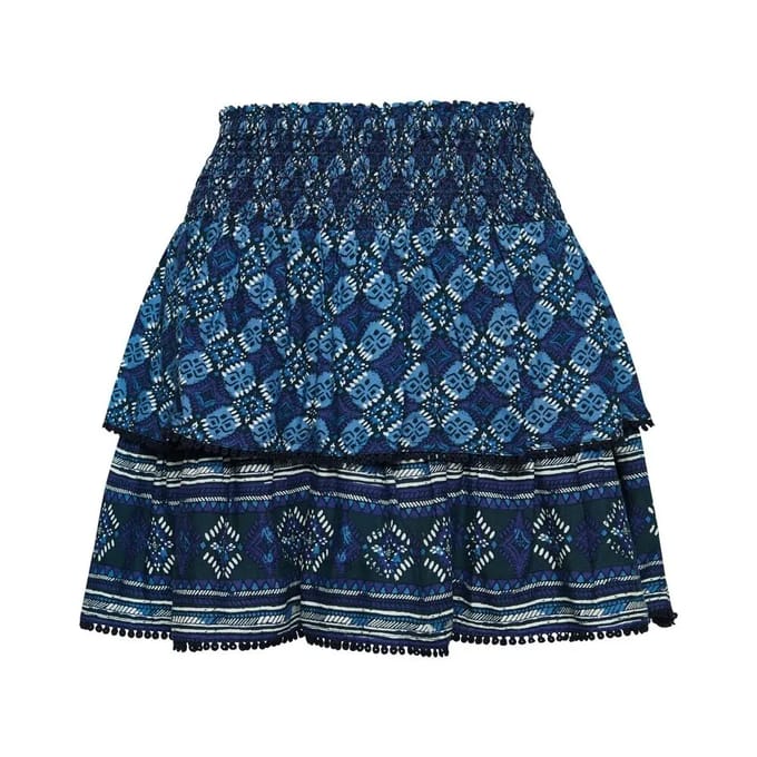 Minirok met ruches voor dames Superdry Vintage