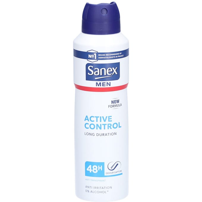 Sanex Men Active Control 72u Anti-transpirant Deodorant Spray 150