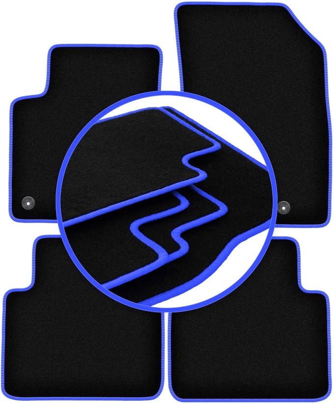 CARLUX-BLUE automatten voor: Opel Crossland X crossover (2017-)