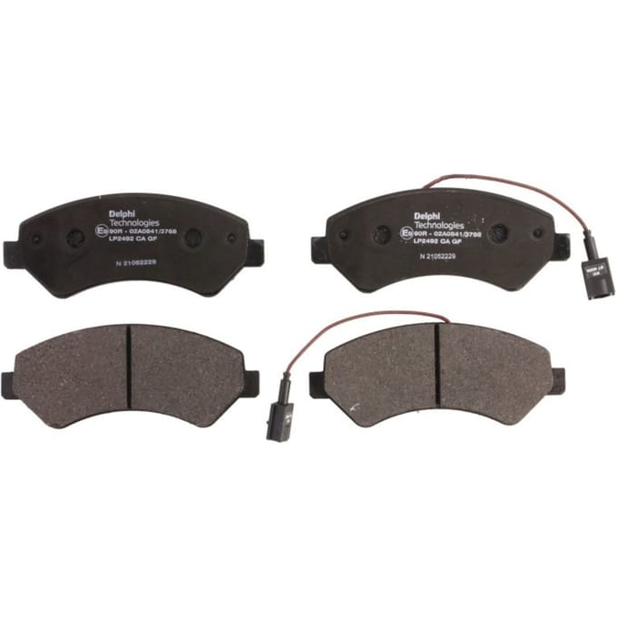 Remblokset DELPHI LP2492, voor