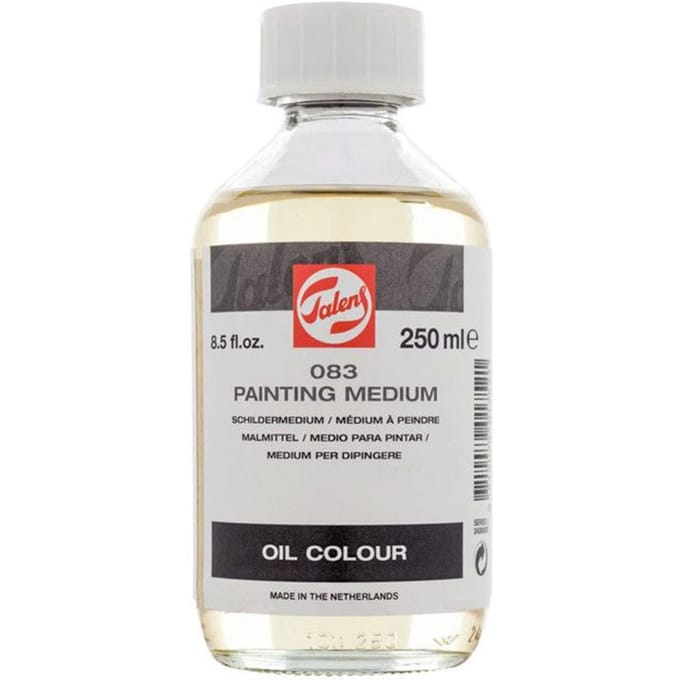 Schildermedium - Olieverf - Verdunningsmiddel - Verhoogt de glans - 250ml - Talens