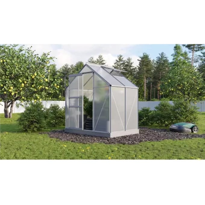 Vitavia Tuinkas Planet 2500 - Polycarbonaat 6mm - Aluminium - 195x131x207cm