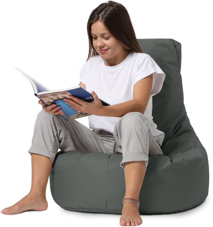 Xoft Living – Gaming Zitzak – Antraciet – Ergonomisch – Teens & Volwassenen