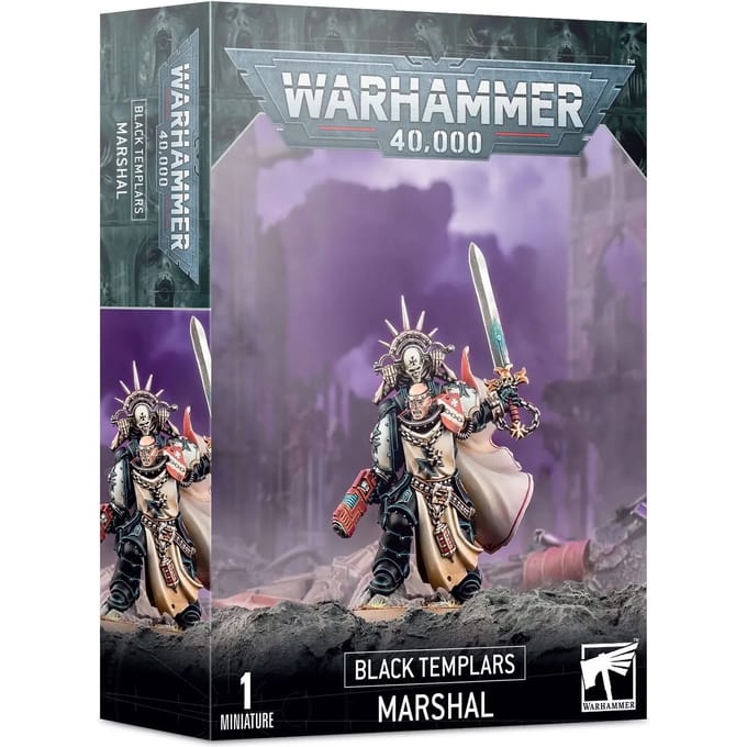 Beeldje Games Workshop Warhammer 40k - Black Templars Sénéchal
