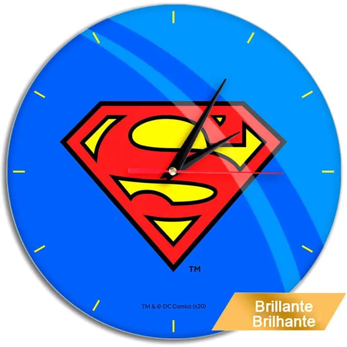 Wandklok Ert Group DC Comics Superman
