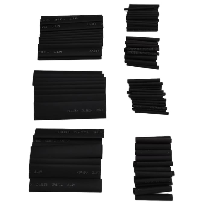 127 stuks krimpkous 2:1 Elektrische Isolatie Krimpkous Assortiment Combinatieset
