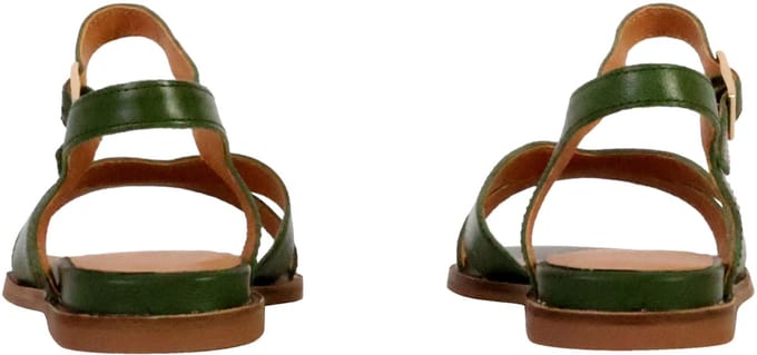 Bella leren sandalen
