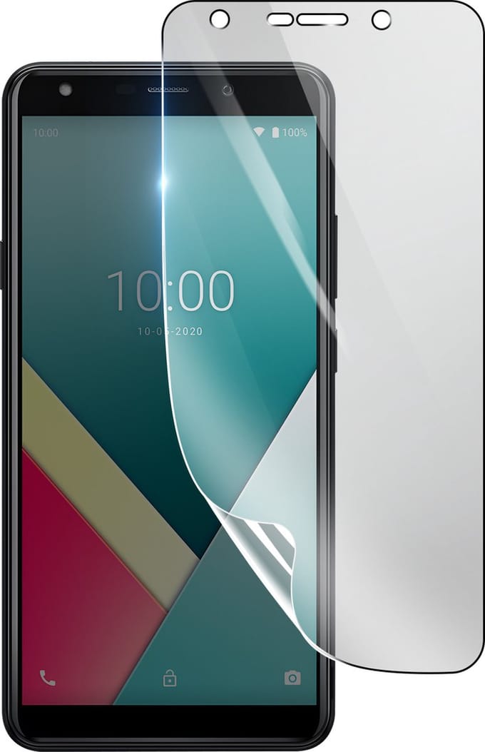 3mk, Geschikt voor Wiko Y61, Schokbestendige Hydrogel Screenprotector, Transparant