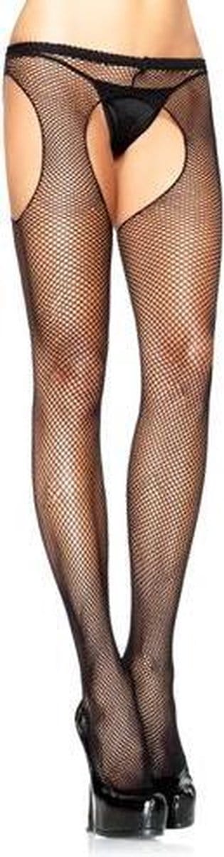 Vrouwen netstof bretellegging Leg Avenue