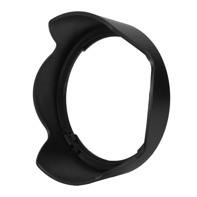 EW-73C Camera Mount Zonnekap voor Canon EF S 10-18mm f4.5-5.6 IS STM Lens black