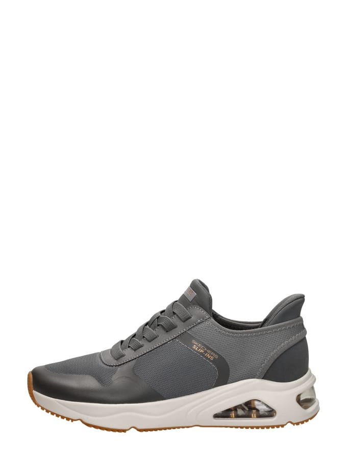 Skechers Tres-Air Uno - Necessairy Com Heren Sneakers - Grijs