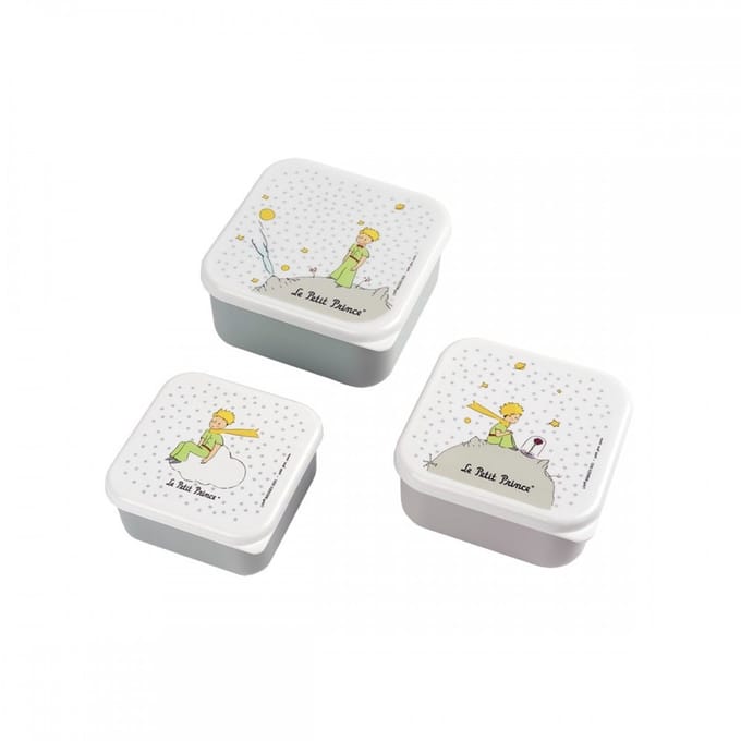 Petit Prince lunchbox 3 in een vierkant