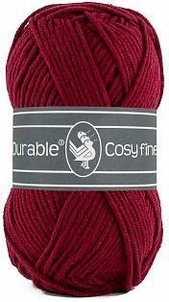 10 x Durable Cosy Fine Bordeaux (222)