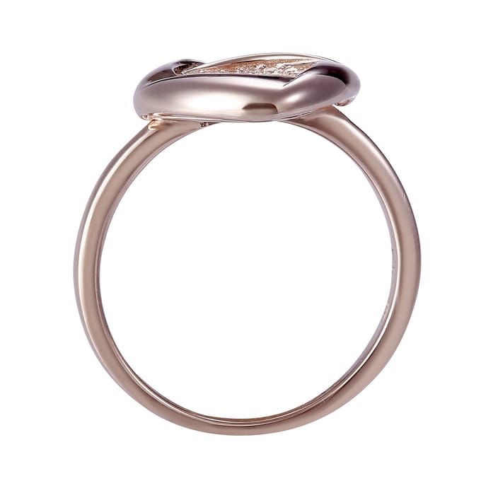 Orphelia Dames 925 Sterling Zilveren Ring - Roze ZR-7442