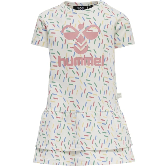 Hummel kinderjurk met korte mouwen Hmlaurora Dress S/S 214593