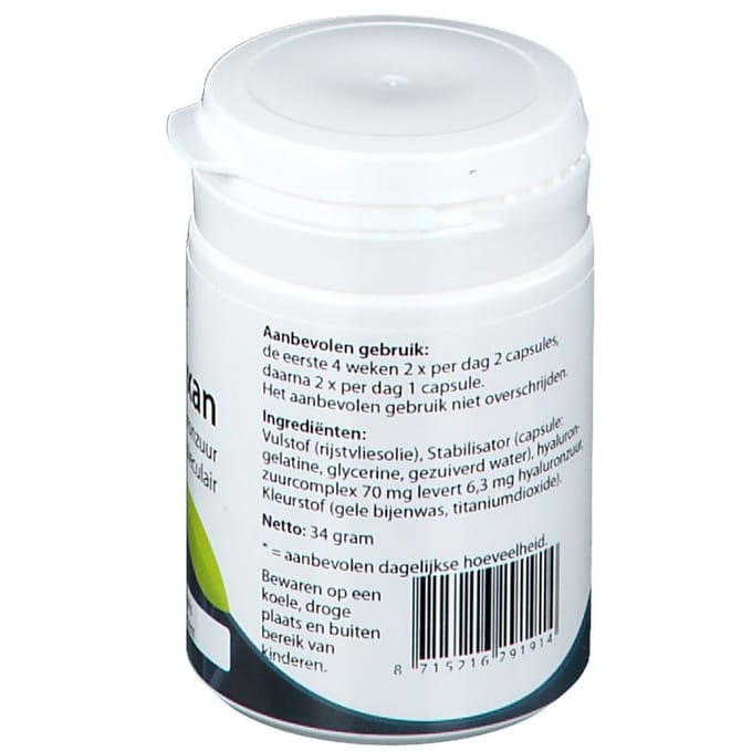 Springfield Synoxan hyaluronzuur low-molec 70 mg 60 Softgels