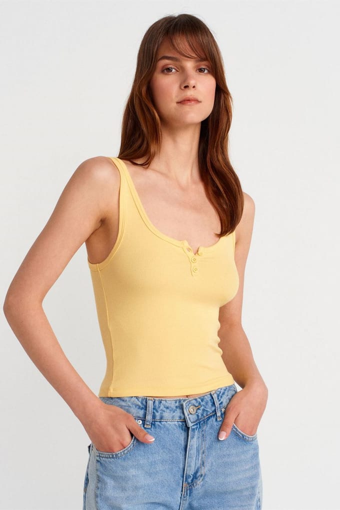 Slim Fit Crop Cami Blouse