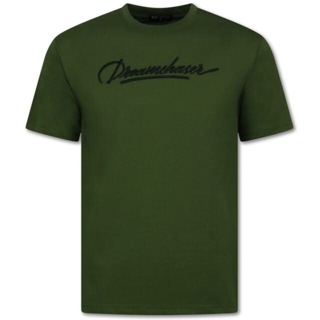 Oversized T shirt Heren - Tshirts Heren Grappig - DreamChaser - 687 - Groen