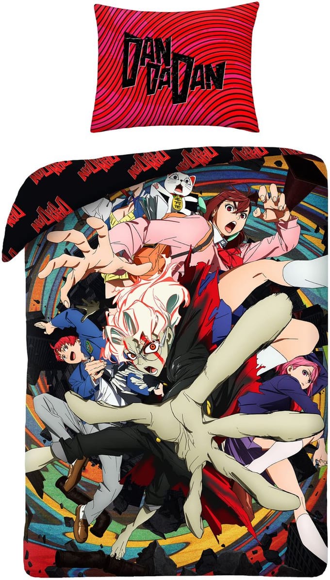Dan Da Dan Dekbedovertrek Okarun - 140 x 200 cm - 70 x 90 cm - Polyester