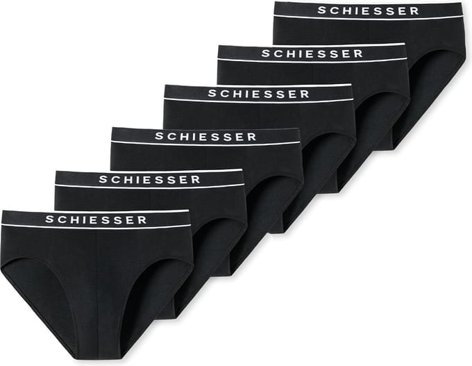 Schiesser Heren rio-slip / onderbroek 6 pack 95/5 Cotton