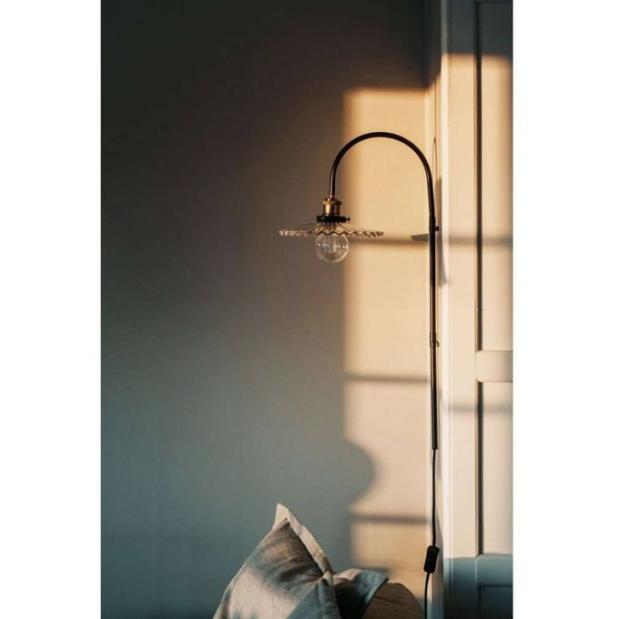 Globen Lighting wandlamp COBBLER, helder, hoogte 75 cm