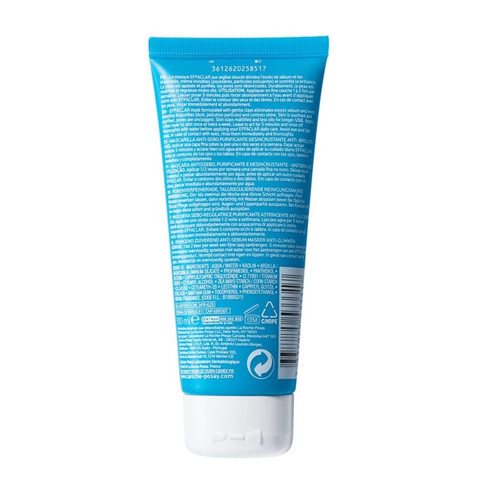 La Roche-Posay Effaclar Sebo-Regulerend Masker 100 Gezichtsmasker