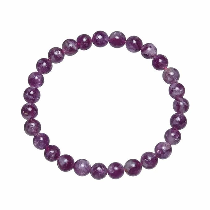 Armband Lepidoliet 6 mm