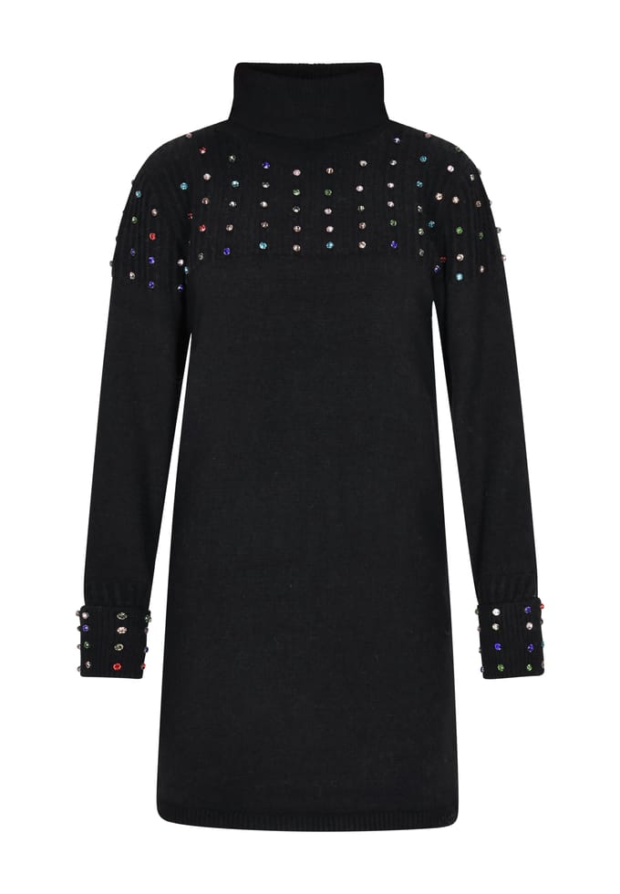 Faina Jurk Dames zwart