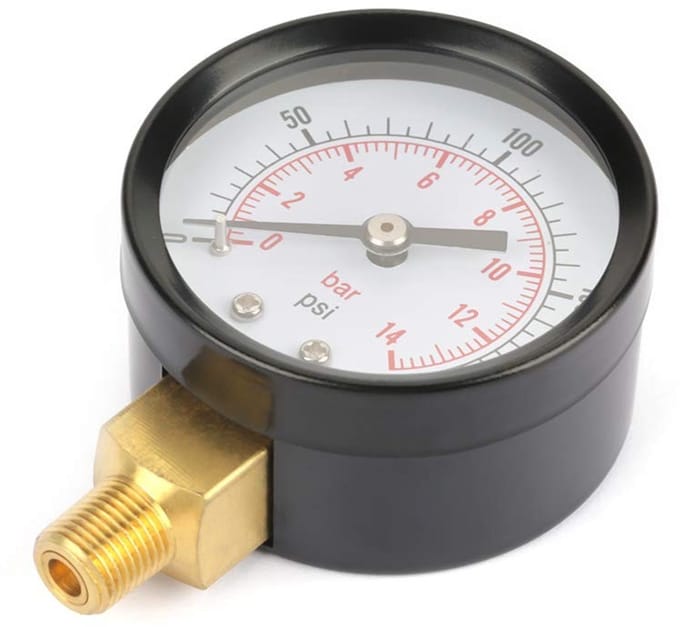 Dailygoody - Manometer Dual Scale - Drukmeter voor Lucht en Gas