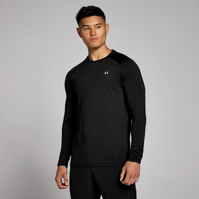 MP trainingsshirt met lange mouwen voor heren - Zwart - S