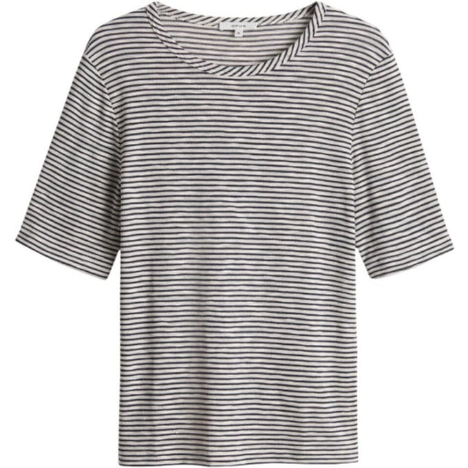 T-shirt met ronde hals model 'Sambi'