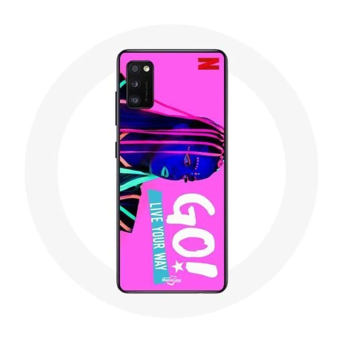 Coque pour samsung galaxy S20 plus Poursuis Tes Rêves Mía Cáceres Go ! Live your Way
