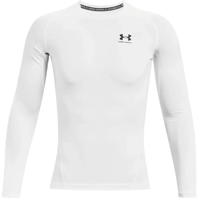 Under Armour Baselayer Hg Comp Longsleeve Ondergoed Met Lange Mouwen Wit K100