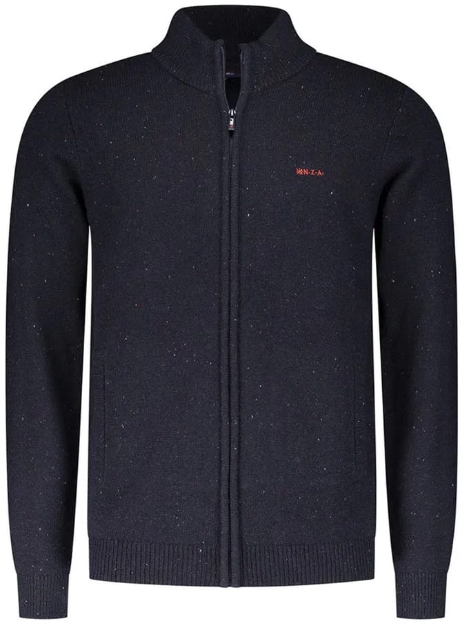 NZA - Donkerblauw wollen vest - Winter Navy
