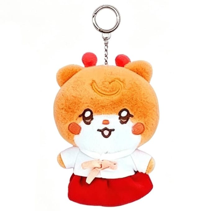 i-dle - Minini Hanbok Sleutelhanger [i-dle X 7-11 Officiële MD] YUQI orange