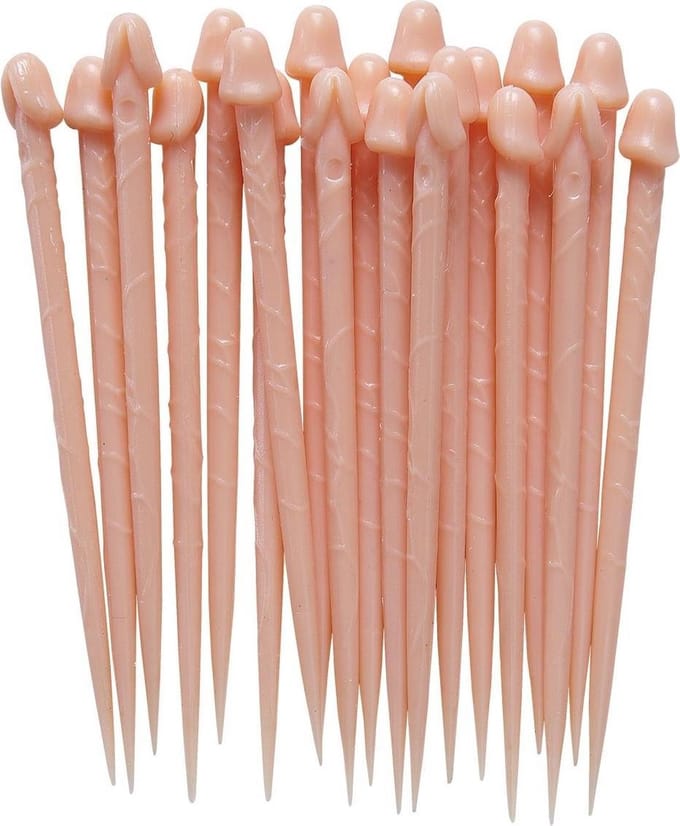Tandenstoker piemel 10 stuks