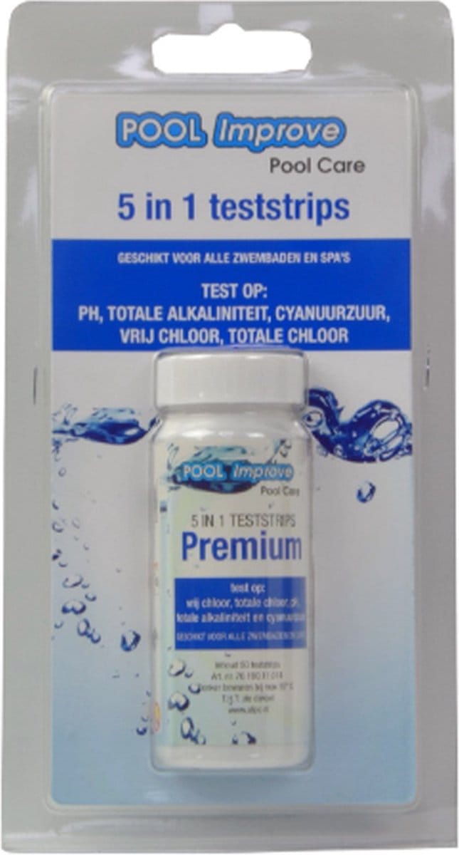 Pool Improve Teststrips 5 In 1