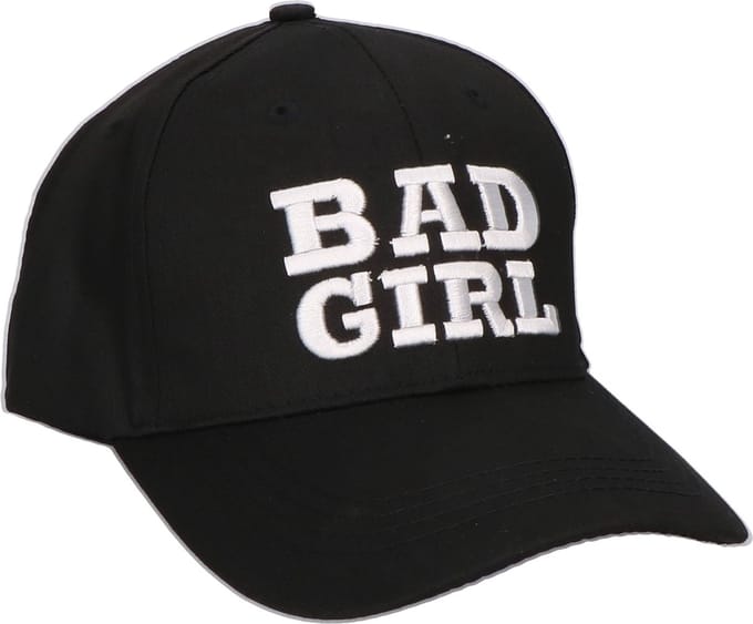Cap Bad Girl - Zwart - verstelbaar