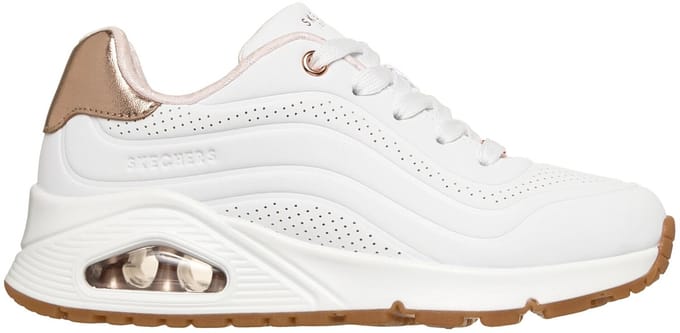Skechers Uno Kinder Sneakers 310286l-wht - Kleur Wit